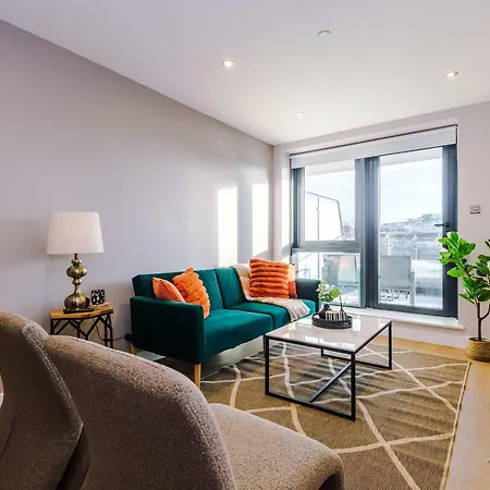 Stylish Centre 2 Bed With Balcony Apartmán Leeds (West Yorkshire)