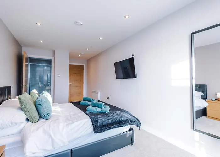 Stylish Centre 2 Bed With Balcony Apartamento Leeds (West Yorkshire)
